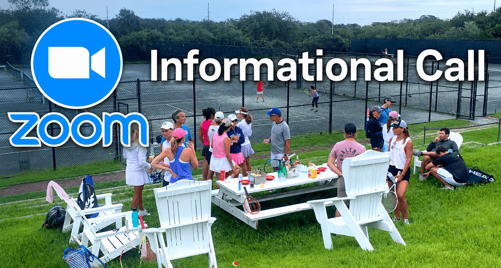 Informational Zoom Call — Montauk Tennis Retreats 2026