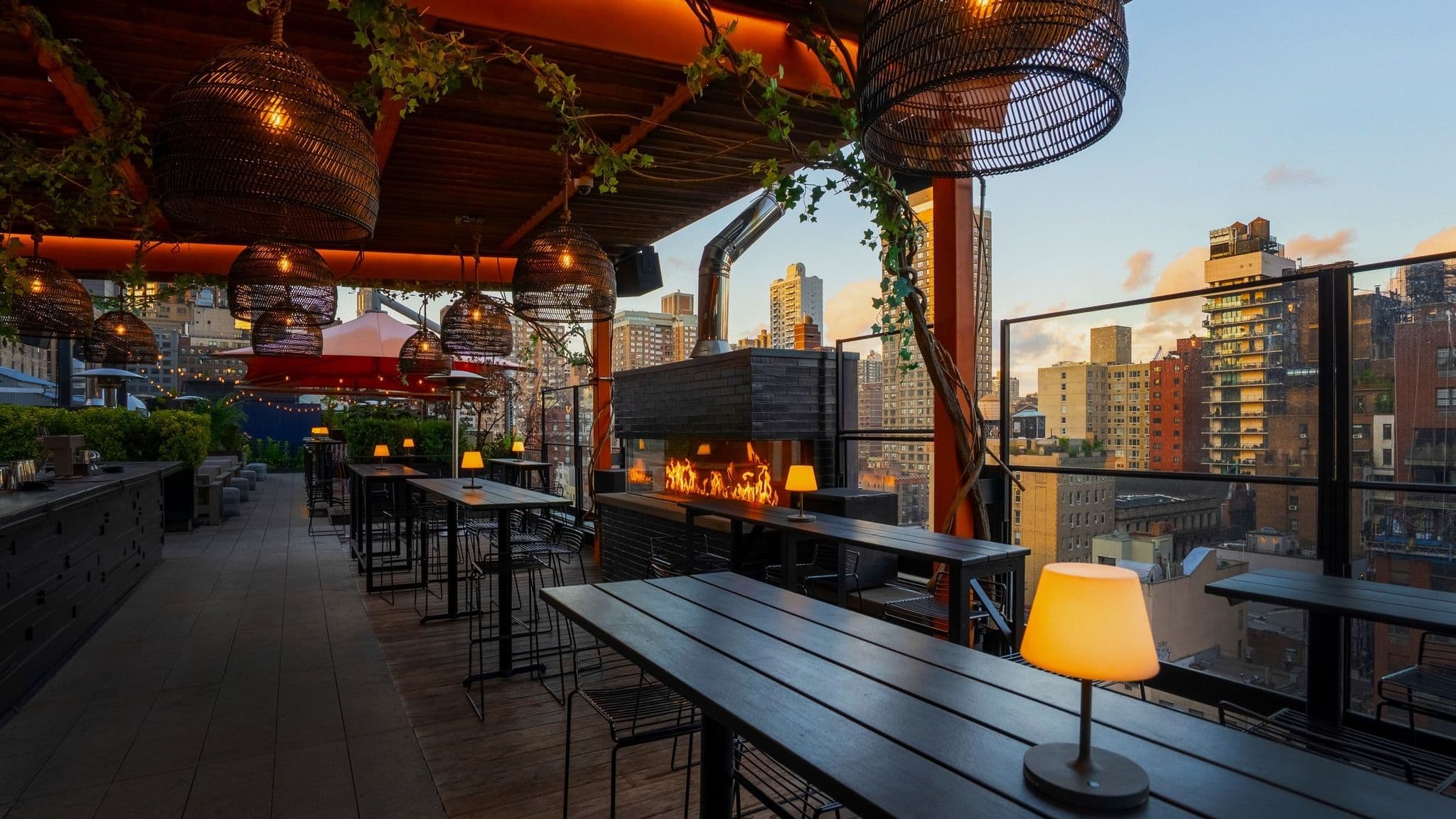 Spring Rooftop Tennis Cocktails