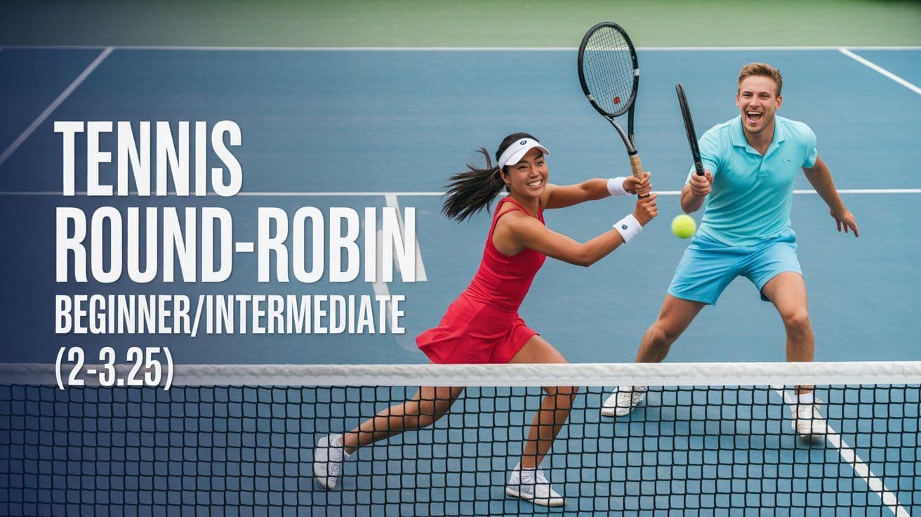 Round-Robin - Beginner/Intermediate (2-3.25) - McCarren Tennis Center