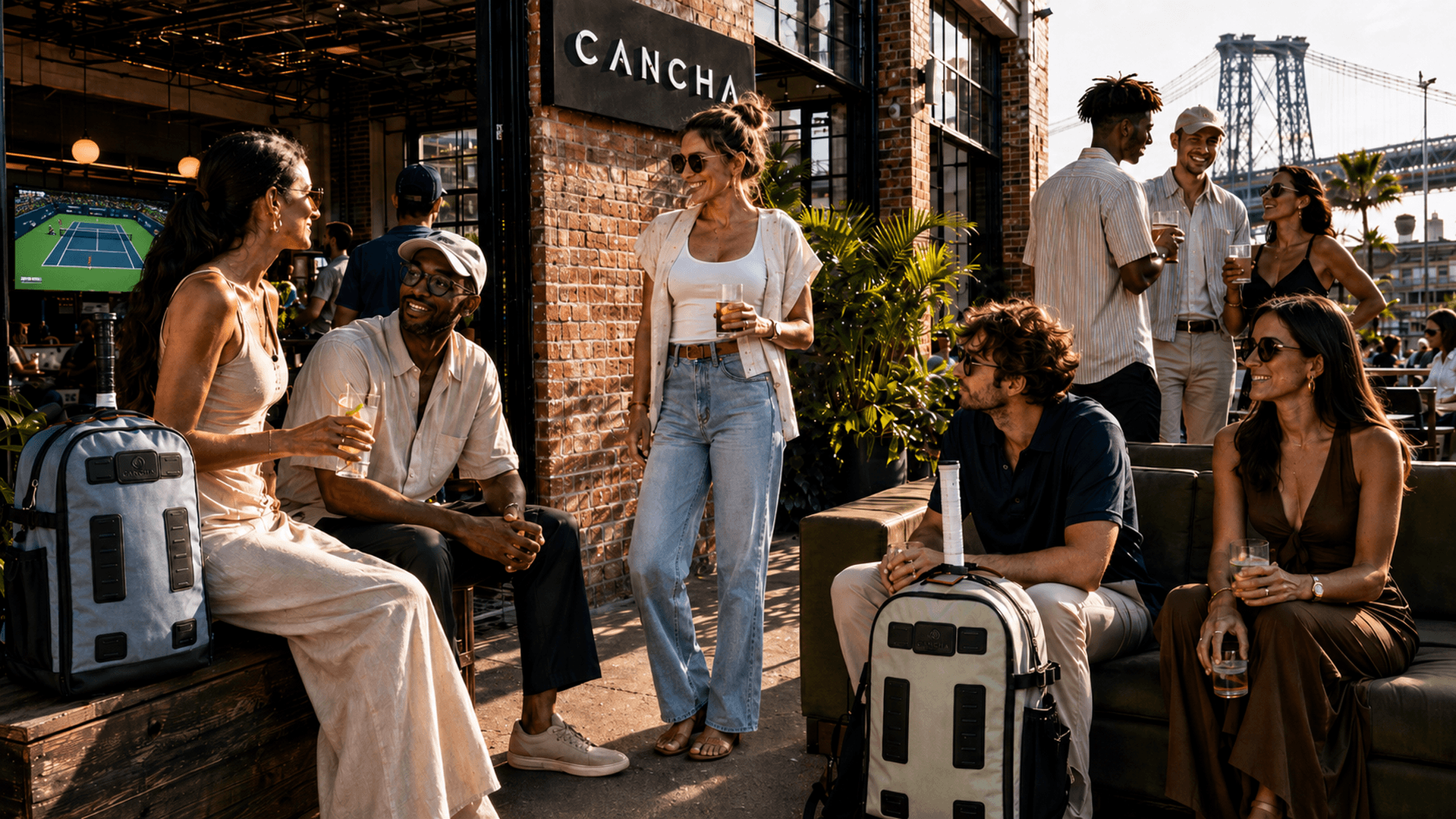 Cancha x AD-IN: Brooklyn US Open Clubhouse