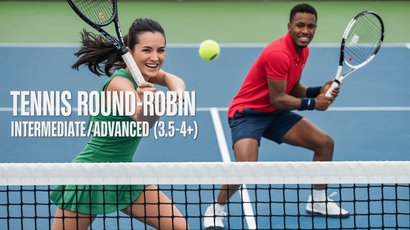 Round-Robin - Intermediate/Advanced (3.5-4+) - Stadium Tennis Center
