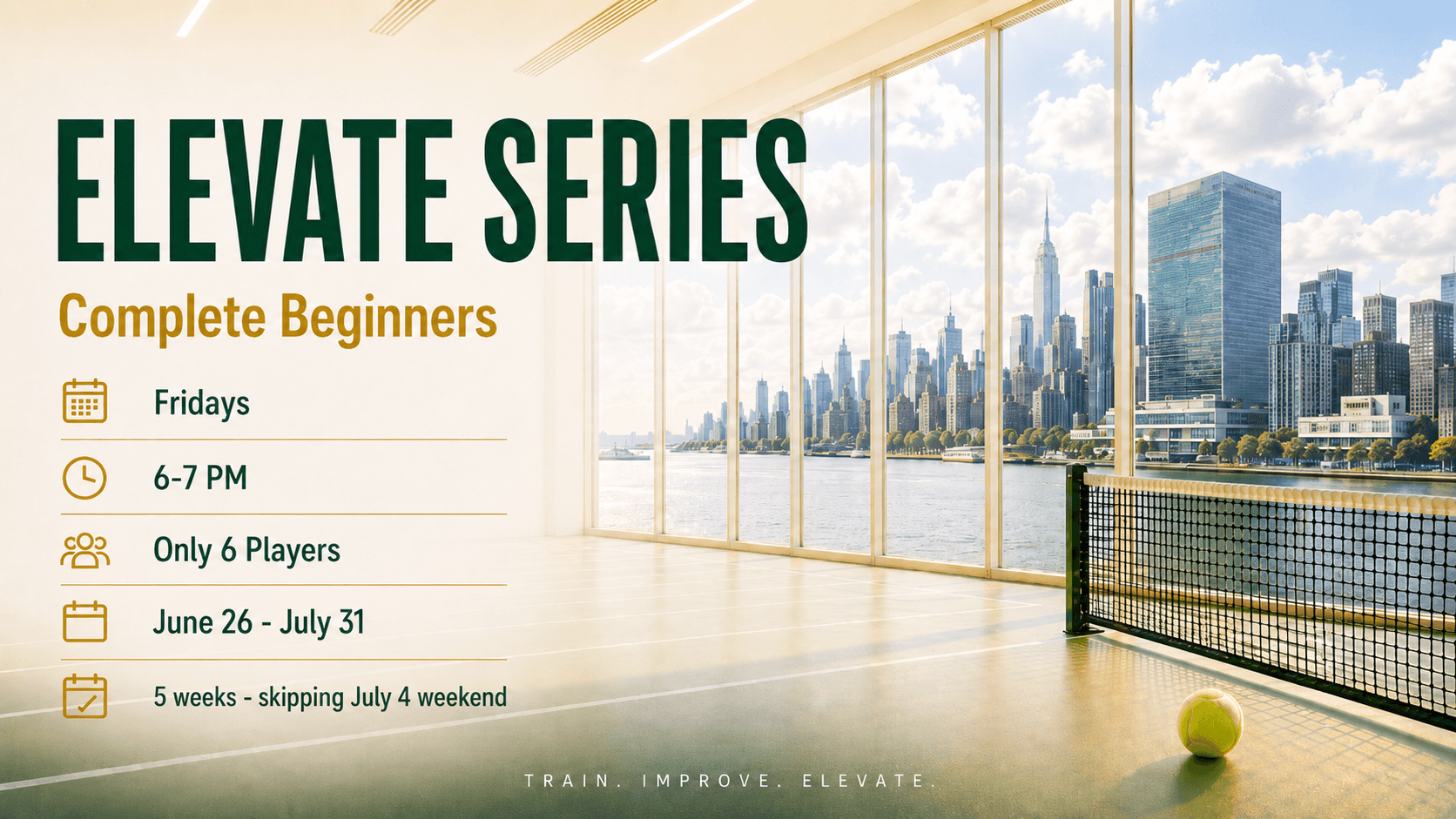Elevate Series - Complete Beginners (1.0-2.0)