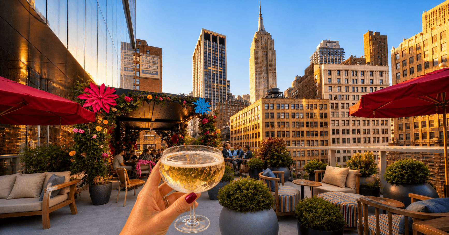 Chic Golden Hour Tennis Social