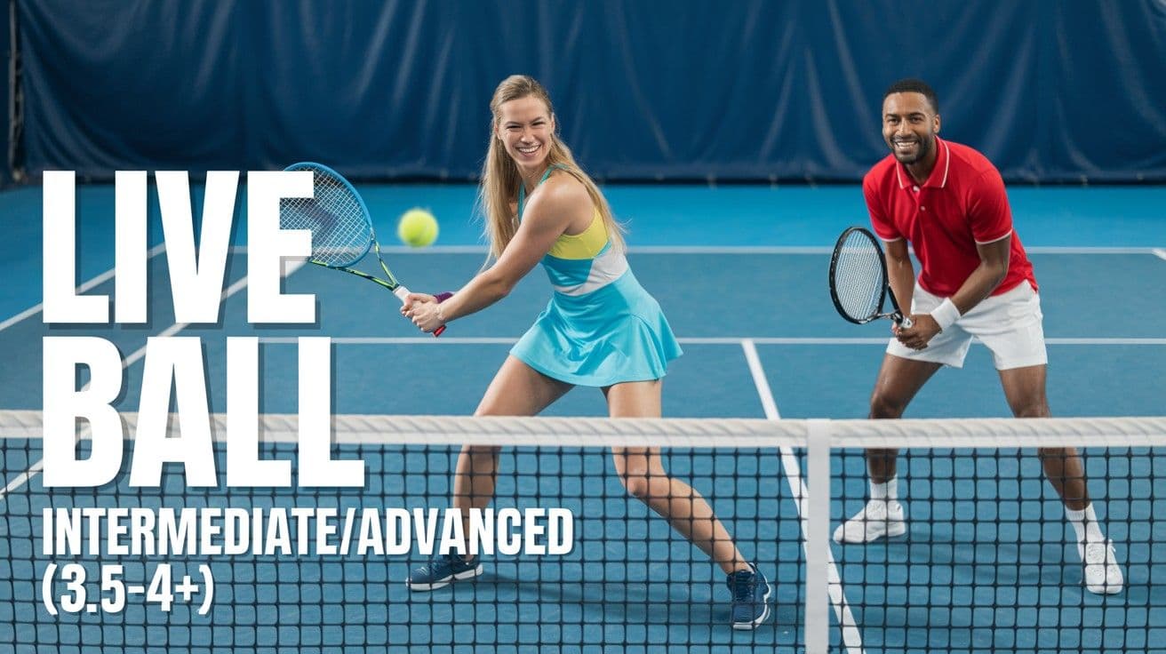 Live Ball - Intermediate/Advanced (3.5-4+) - McCarren Tennis Center